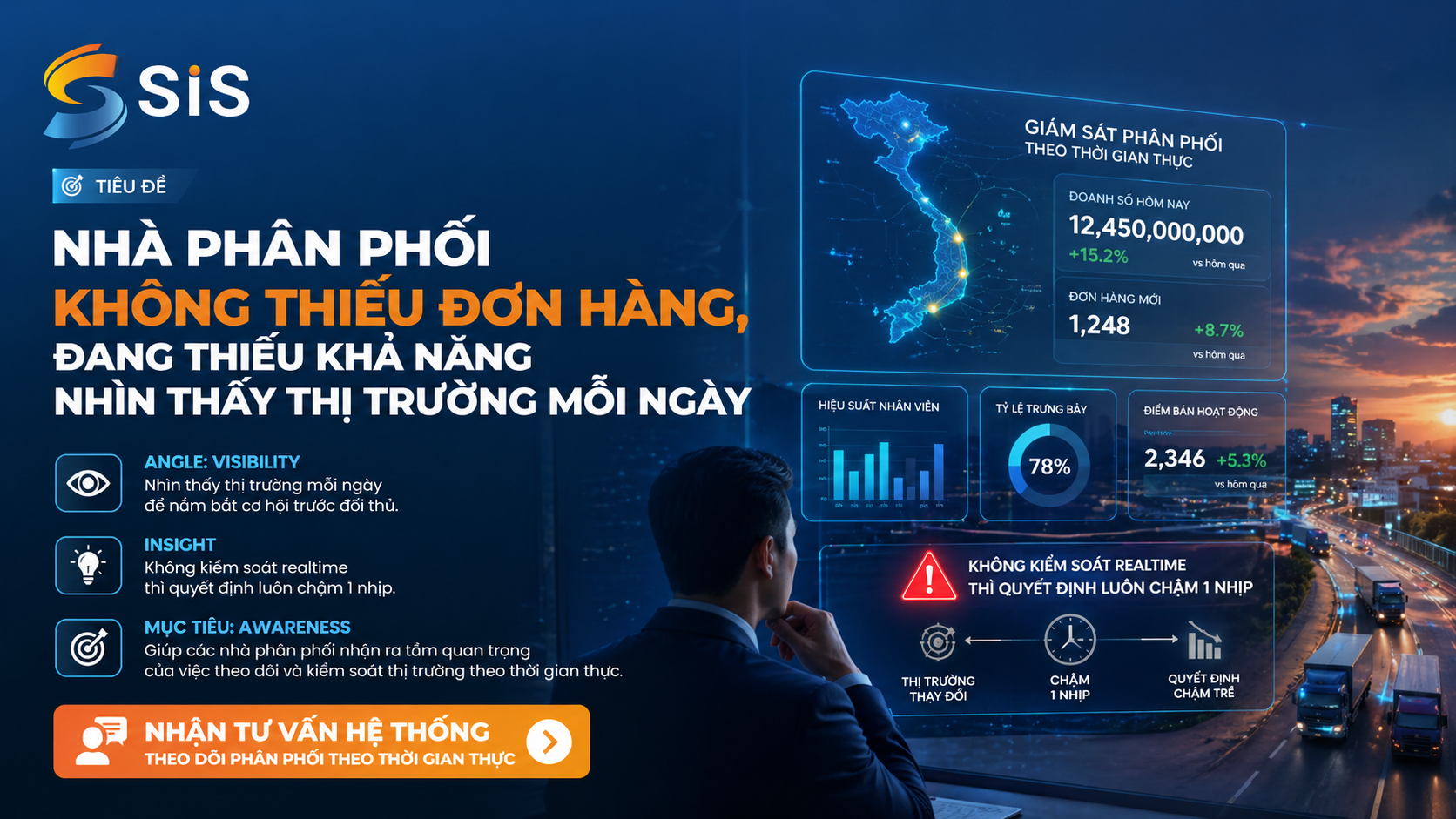 Vì sao nhà phân phối có đơn hàng nhưng vẫn chậm nhịp trước biến động thị trường?